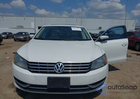 2013 Volkswagen Passat 2.0L Tdi Se from USA, damaged, VIN 1VWBN7A38DC132775